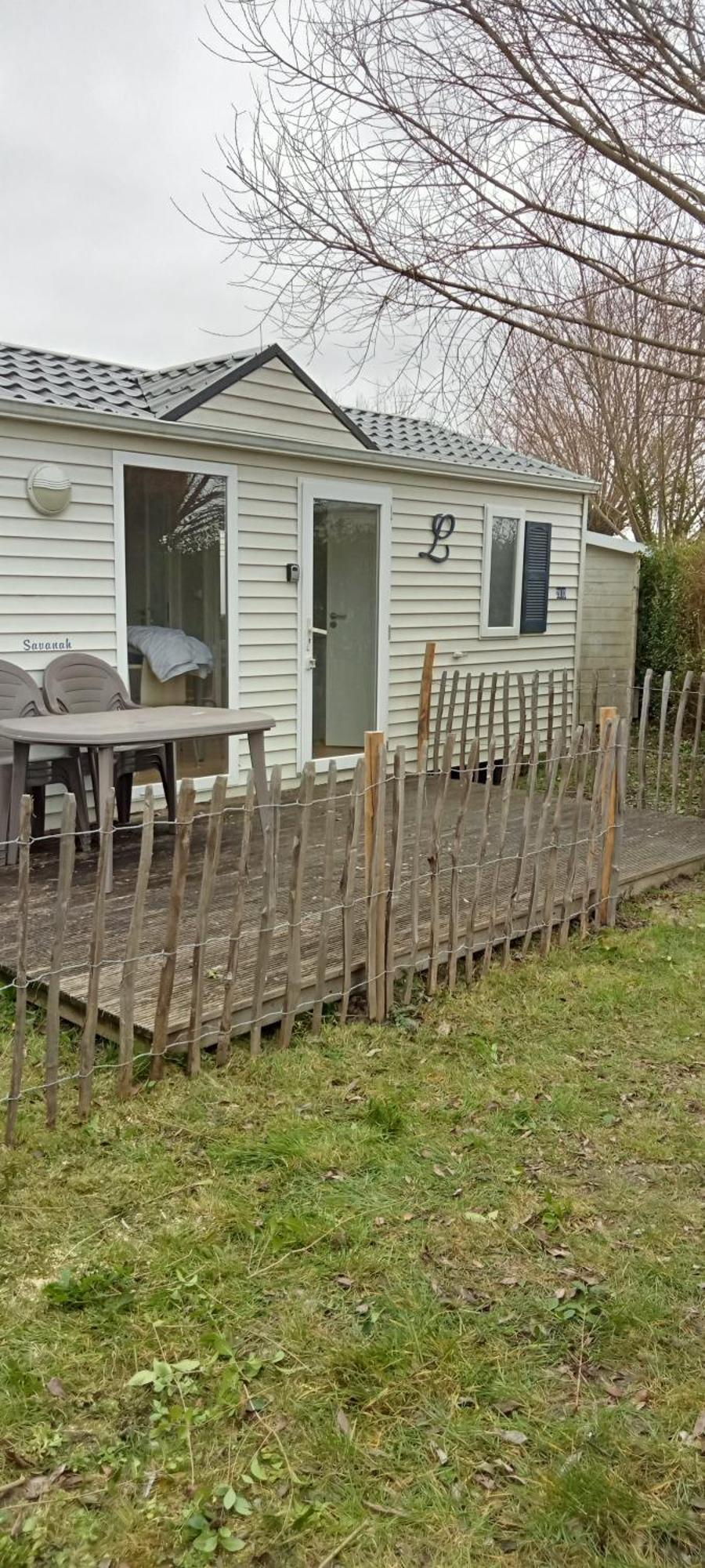 Luxueuze Stacaravan 4Pers Met Terras En Tuintje Bredene Exteriör bild